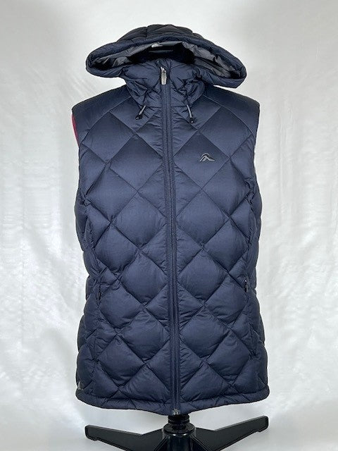 Navy Hooded down vest size 12 $45 MP0034