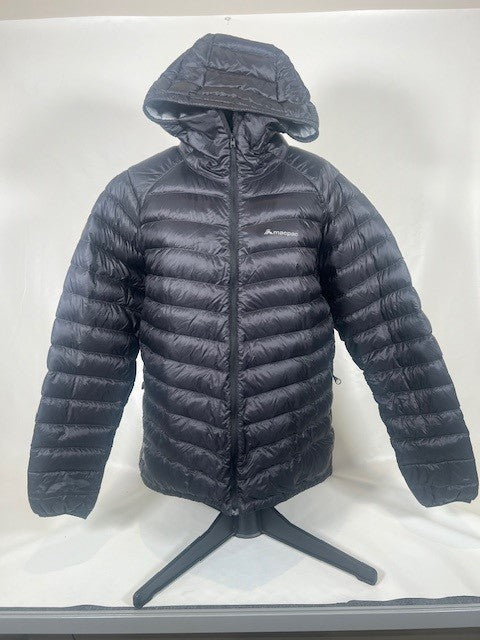 BLACK Macpac Icefall Down jacket size 18 MP0050 $95