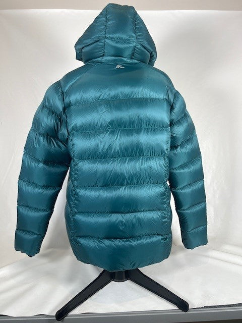 GREEN Macpac SUndowner down jacket size 14, MP0076 $120