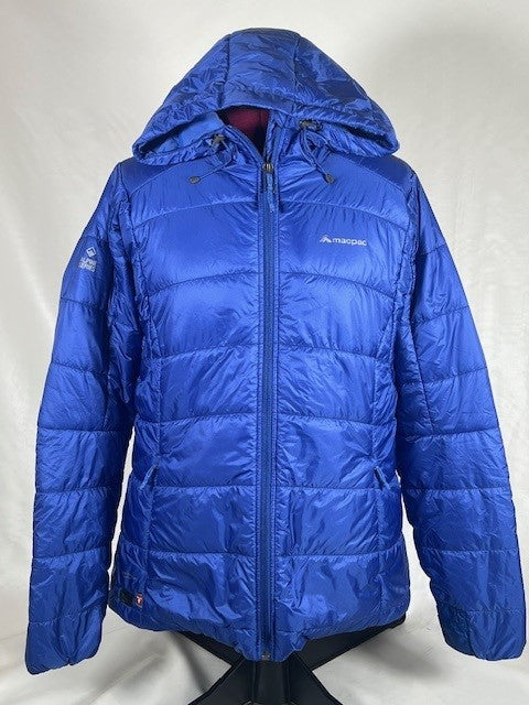 BLUE Macpac Pulsar Alpine series Synthetic puffer jacket, size 14 $75 MP0077