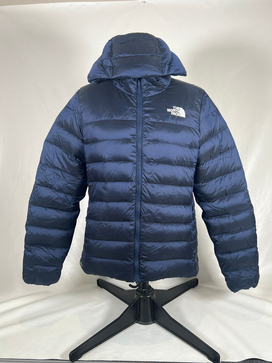 BLUE North Face Aconcagua hooded down jacket size US-M TNF0004 $100