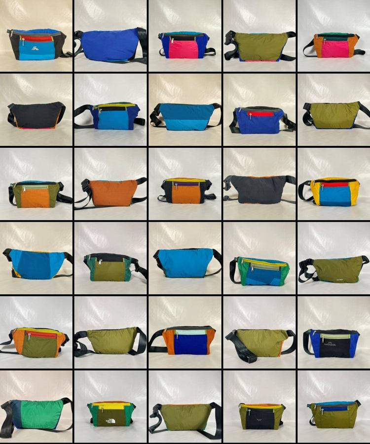 Pack down bum bag
