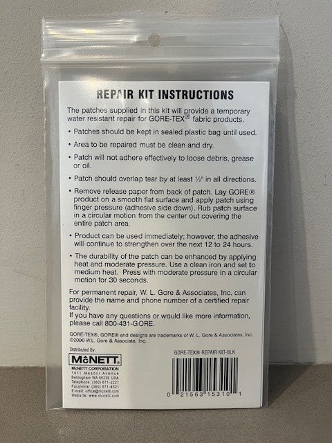 GORE-TEX fabric repair kit