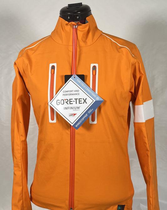 ORANGE rapha jacket, size XS mns, $120 RPH0002