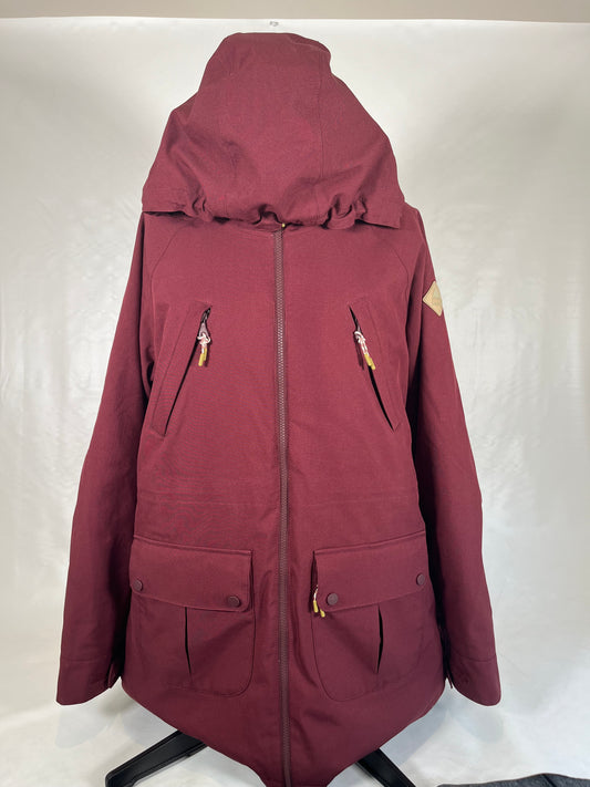 Burgundy burton Ski jacket, Size L, $110 BTN0001