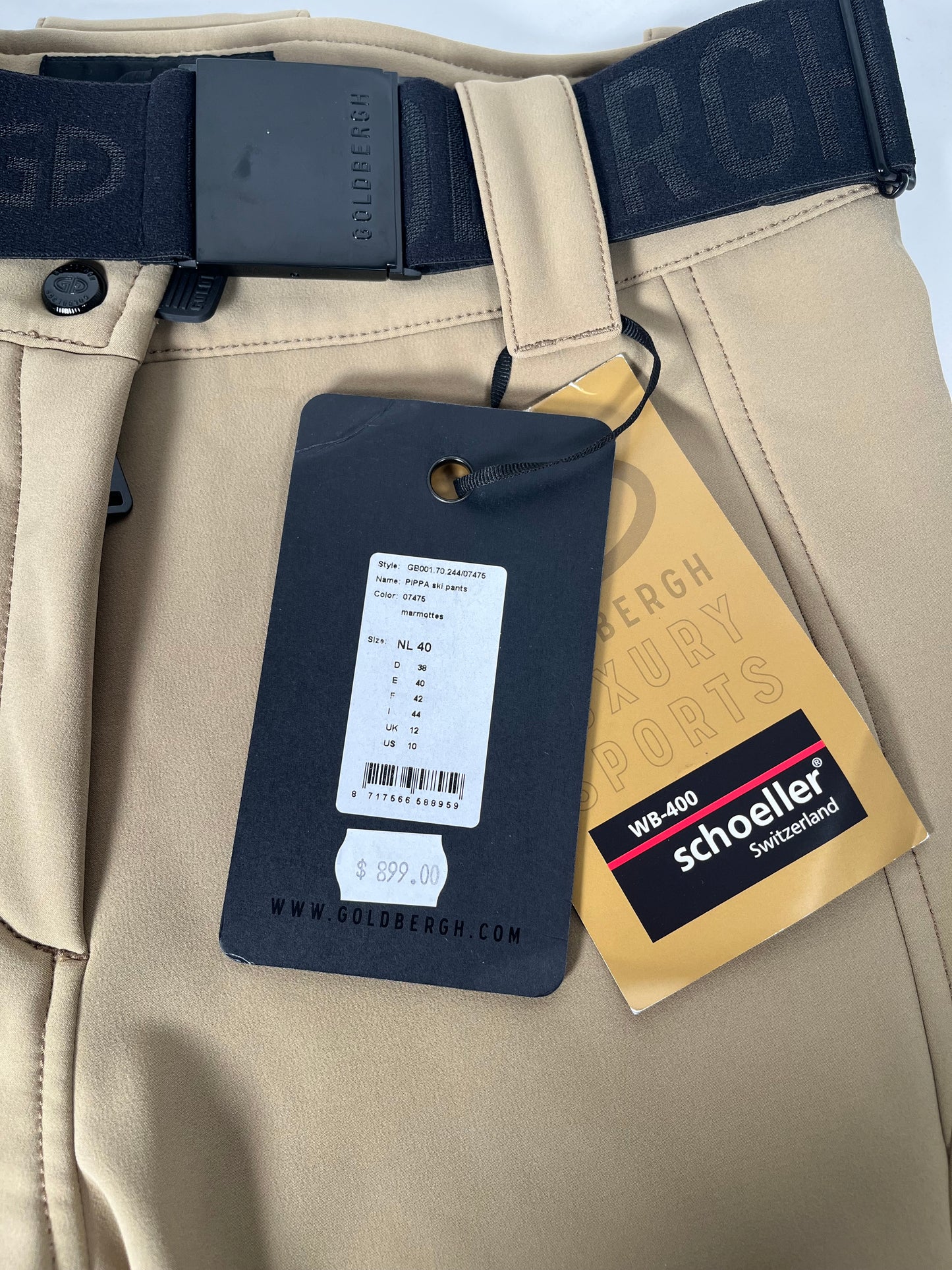 Wmns Goldbergh ski pant, UK12, GB001