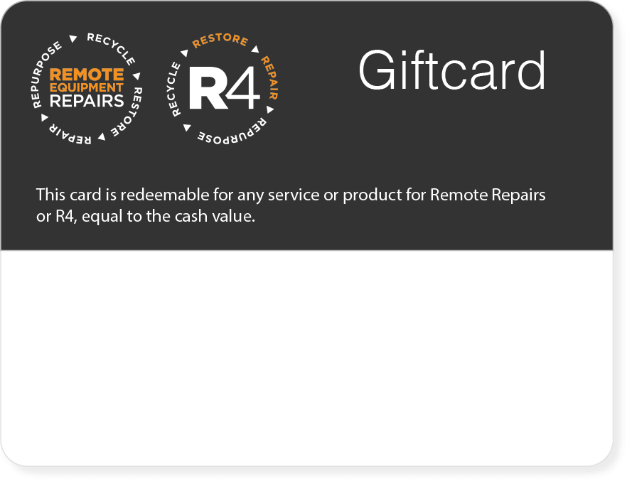 Remote Repairs or R4 Gift Card