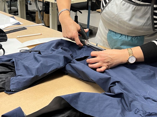 Alterations, kick patches and powder skirts.